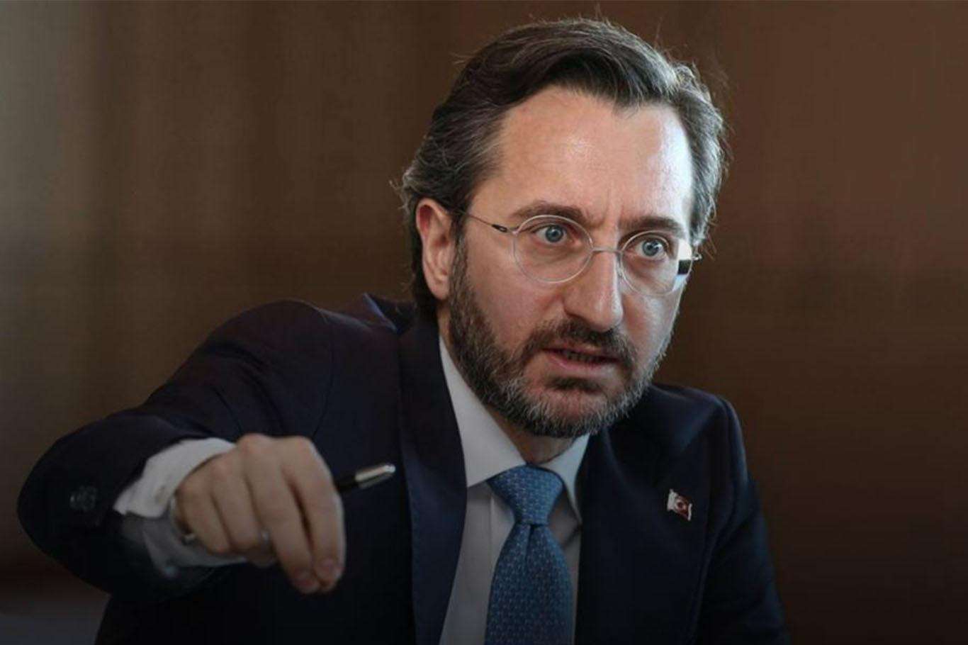 İletişim Başkanı Altun'dan konuşmasını kaldıran YouTube'a tepki İletişim Başkanı Altun'dan konuşmasını kaldıran YouTube'a tepki